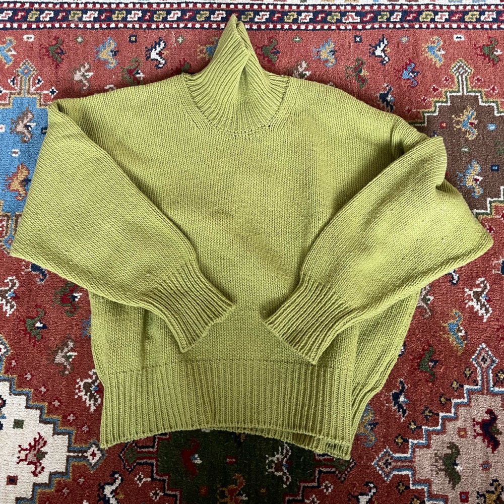 Babaa no 17 turtleneck in guava